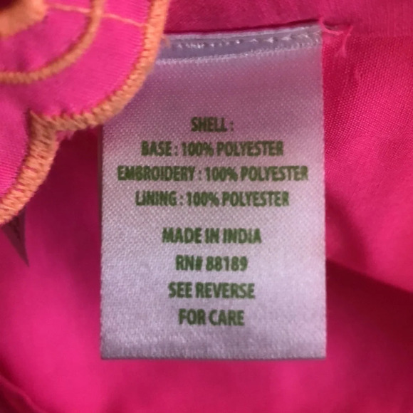 Lilly Pulitzer Lillyanne Flutter Sleeve dress Aura pink days bloom eyelet 6 New - Picture 10 of 11